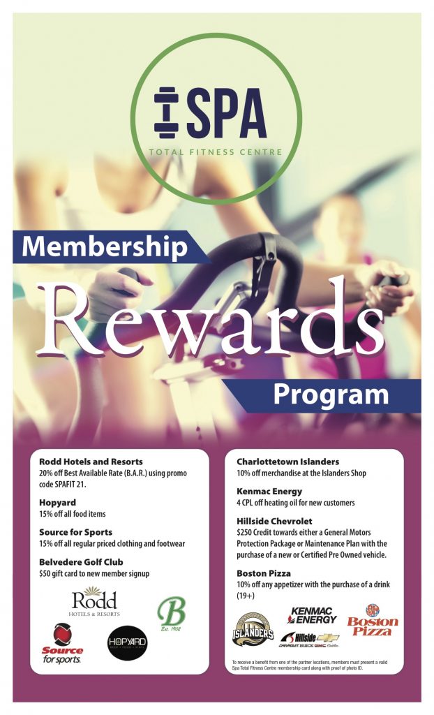 Spa Total Fitness Membership Rewards Program